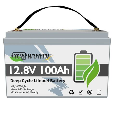 Tcbworth 12v 100 120 200ah Japan Eu Stock Lifepo4 Lithium Iron Phosphate Battery For Golf Carts