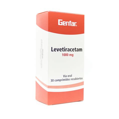 Levetiracetam Genfar Tabletas 1000 Mg Farmacia Pasteur Pasteur