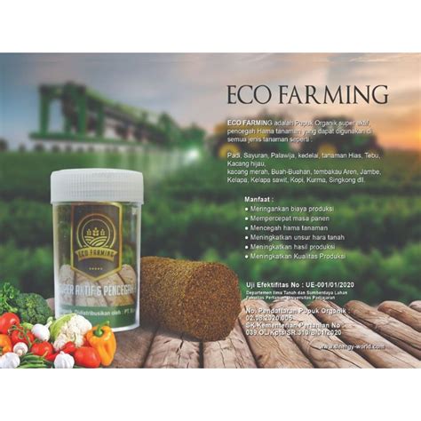 Jual Pupuk Organik Eco Farming Shopee Indonesia