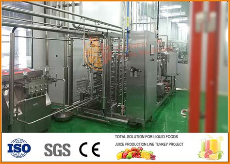 Tube In Tube Sterilizing Machine Pasteurizing And Cooling Tunnel For