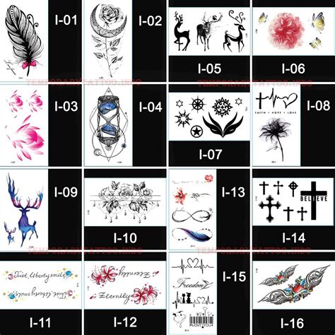 Jual Tato Temporer Stiker Temporary Tattoo Sticker Tahan Air Waterproof