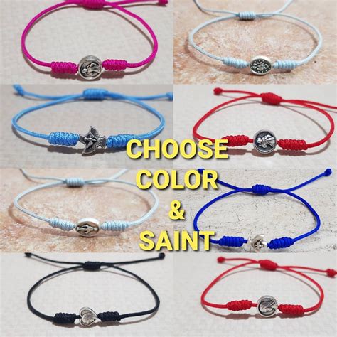 Bulk Saint Bracelet Or Pcs Simple Saint Bracelet