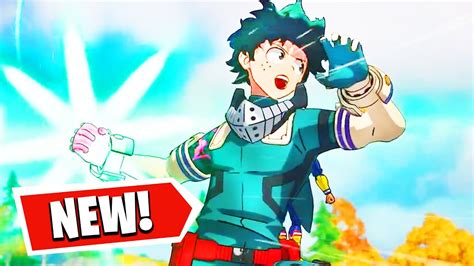 Deku S Smash MYTHIC In Fortnite Cinematic View YouTube