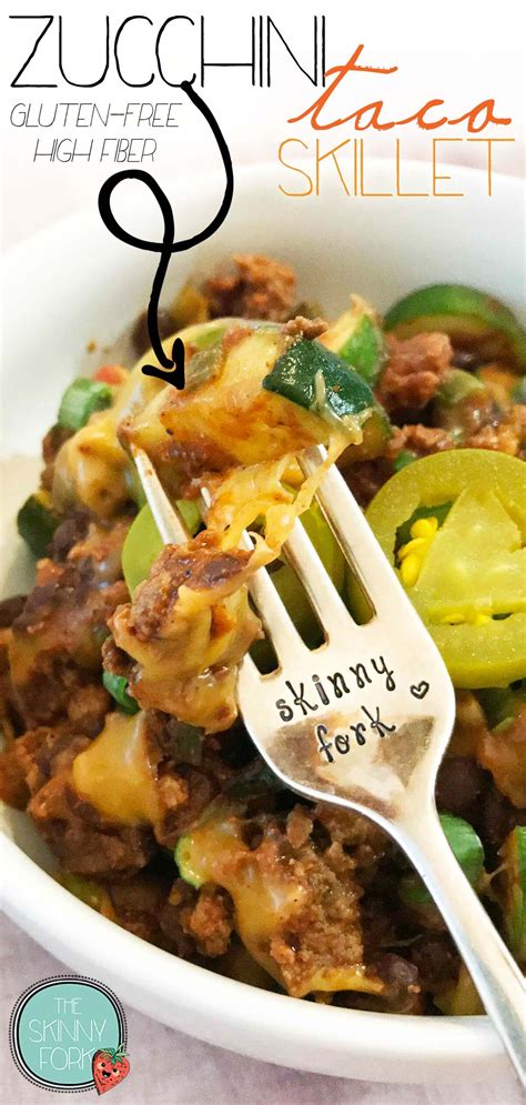 Zucchini Taco Skillet — The Skinny Fork