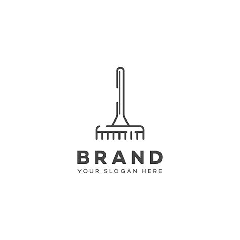 Premium Vector | Rake tree Rake logo design template elements Vector ...