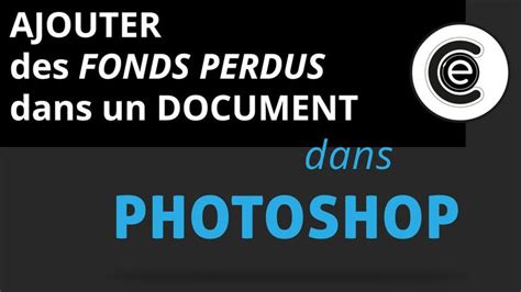 Ajouter Des Fonds Perdus Dans Un Document Dans Photoshop Cc Photoshop