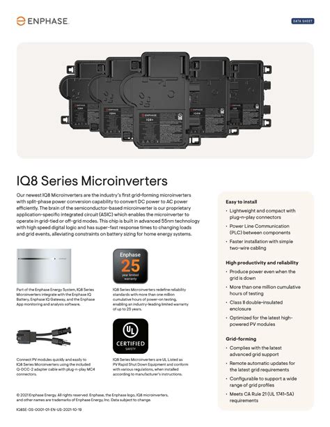 Enphase IQ8+ Microinverter - Switch Solar