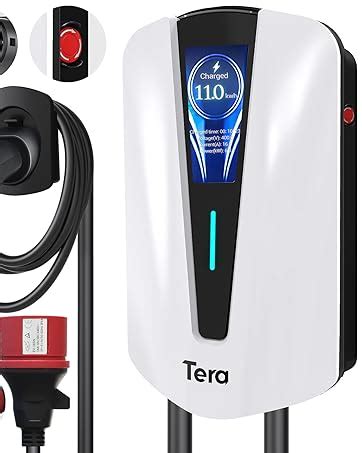 Tera Smart EV Chargeur Type 2 Wallbox Borne De Recharge Vehicule