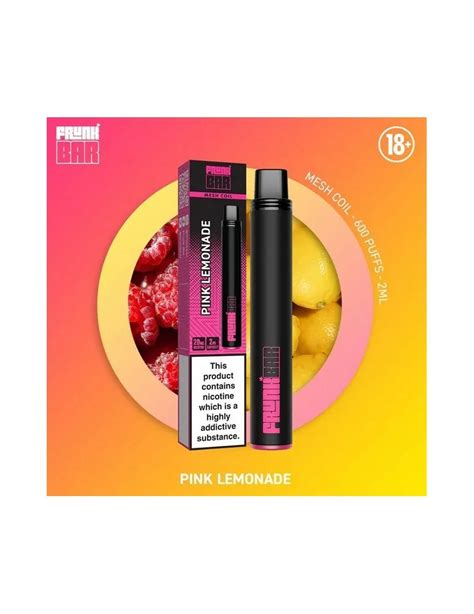 Frunkbar Mesh Pink Lemonade 20mg 600puffs