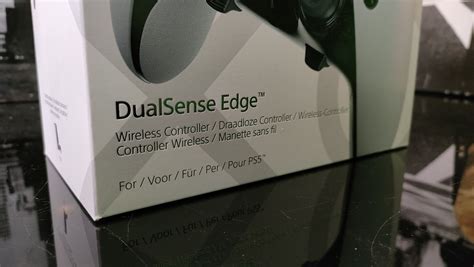 Dualsense Edge Unboxing Onze Zelfgemaakte Unboxing Van De Sony