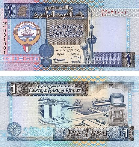 Kuwaiti dinar - currency – Flags of The World