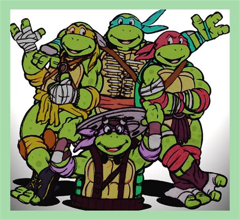 Teenage Mutant Ninja Turtles - 2014 as 80s Cartoon by SuperDude001 on ...