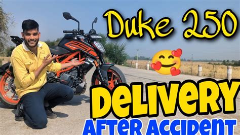 Duke 250 Delivery 🥰 Finally Apni Bike Wapas Aa Gayi Youtube