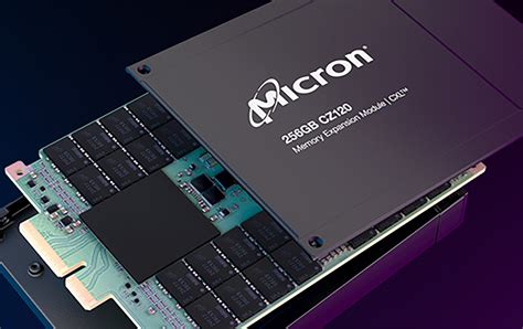 Microns Cz120 Cxl Memory Expansion Modules Unveiled 128gb And 256gb