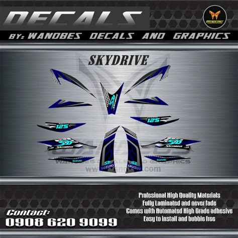 Skydrive Stock Decals Lazada PH