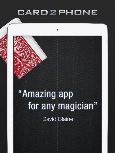 Card2Phone - Magic Trick screenshot