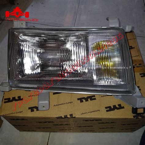 Jual Head Lamp Lampu Depan Toyota Kijang Kapsul KF7K 1997 Ada Fog Lamp