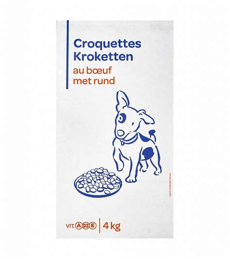 Croquettes pour chien au bœuf 4kg Carrefour Market