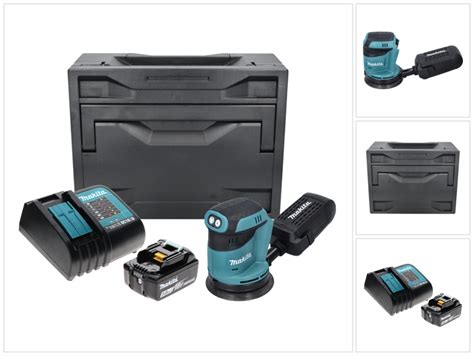 Makita Dbo Stx Ponceuse Excentrique Sans Fil V X Batterie