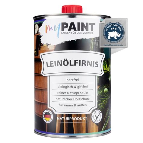 Mypaint Biologisches Lein Lfirnis Liter Seidengl Nzend