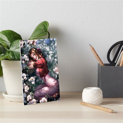 Hot Aerith Gainsborough Final Fantasy 7 FFVII Sexy Lewd Panties Tits Hentai Girl 2 Art Board