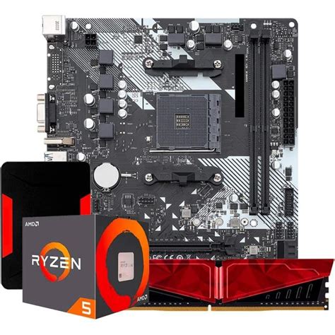 Kit Upgrade Amd Ryzen G Placa M E A Ram Gb Ddr Ssd