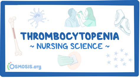 Thrombocytopenia: Nursing: Video & Causes | Osmosis