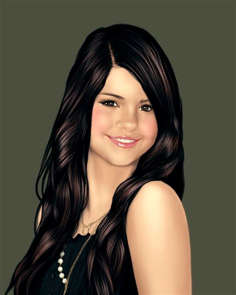 Selena Gomez Cartoon Telegraph