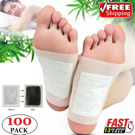 200 Bandoo Foot Detox Patches Pads Toxins Deep Cleansing Herbal Organic