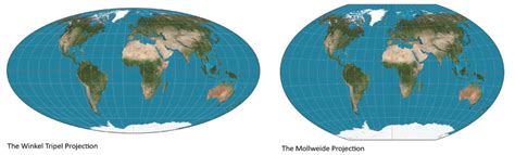 Mercator Projection Vs Robinson Projection