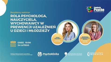 Rola Psychologa Nauczyciela Wychowawcy W Prewencji Uzale Nie Dzieci