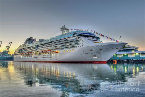 Coral Princess Cruise Ship Photograph by David Zanzinger