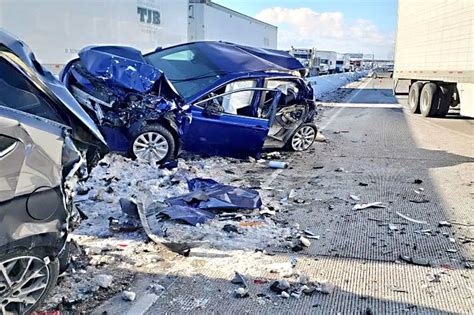 Transport Truck Driver Charged In Chain Reaction Crash On Hwy 401 In