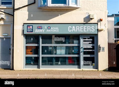 The British Armed Forces recruitment office in Cambridge, England, UK ...