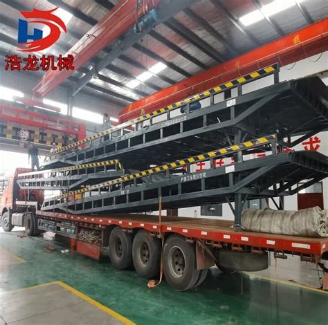 Mobile Hydraulic Container Loading And Unloading Platform Exported To