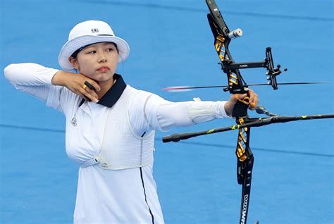 항저우 Now 10점 퍼레이드 임시현 이우석 혼성전 결승 진출양궁 첫 금메달 도전