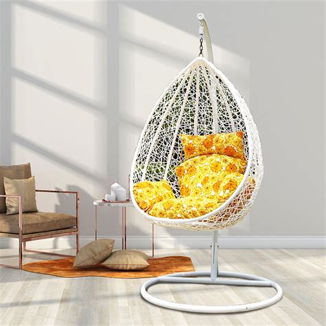 Hotel Furniture Modern Outdoor Hanging Chair Rattan Patio Chair Leisure Chair Garden Swing