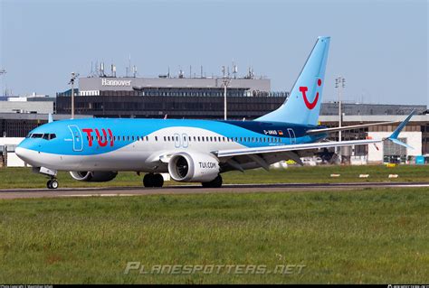 D Amab Tuifly Boeing Max Photo By Maximilian Schulz Id