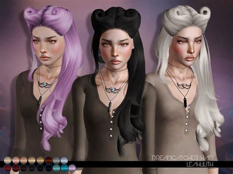 The Sims Resource Leahlillith Dreamcatcher Hair