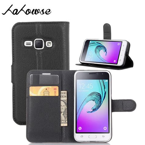 Wallet Phone Cases For Samsung Galaxy J1 (2016) Duos Dual SIM J120 Case ...