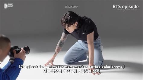 Indo Sub Episode Jung Kooks Calvin Klein Commercial Shoot Sketch