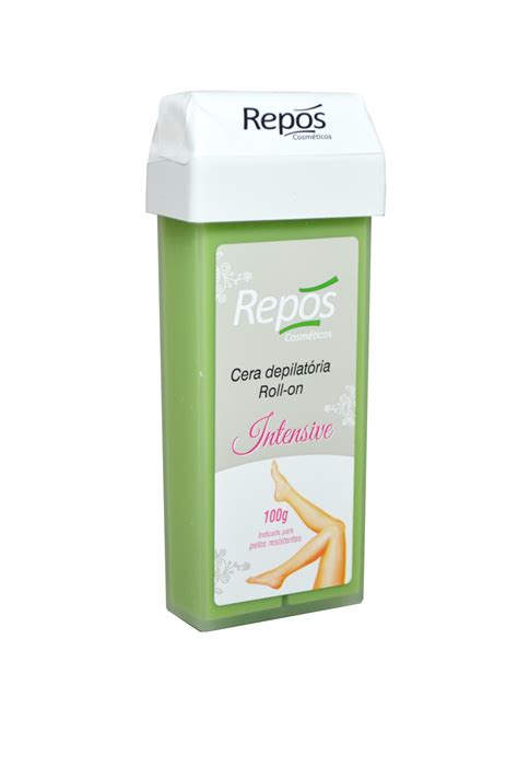 Cera Depilatoria Repos Roll On Intensive 100gr Usina Das Unhas