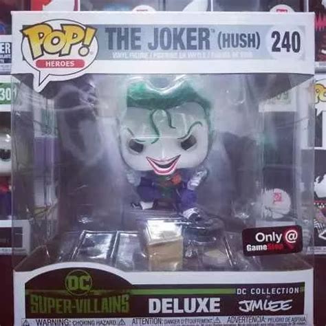 Figura de acción Coringa Deluxe Jim Lee DC Collection Hush de Funko