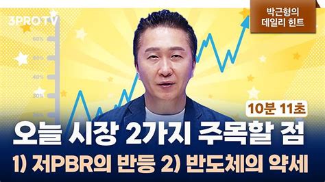 다시 돌아온 외국인 자금이 실적 기대 업종을 순환시킨다 F Ibk투자증권 박근형 부장 삼프로tv