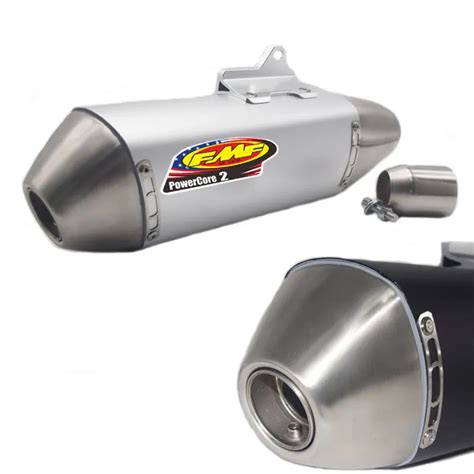 Universal Motorcycle Exhaust Silenciador Tubo 450mm Comprimento DB