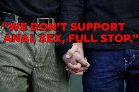 This Politician Doesn T Support Anal Sex Full Stop