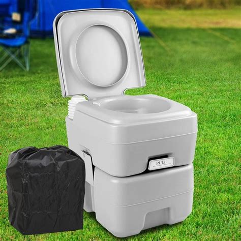 Weisshorn 20L Portable Camping Toilet Outdoor Flush Potty Boating With