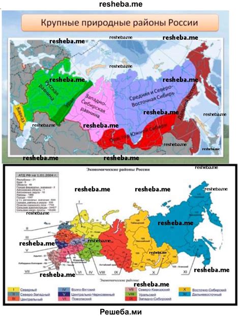 Районирование России. Подходы, основа. Цели.