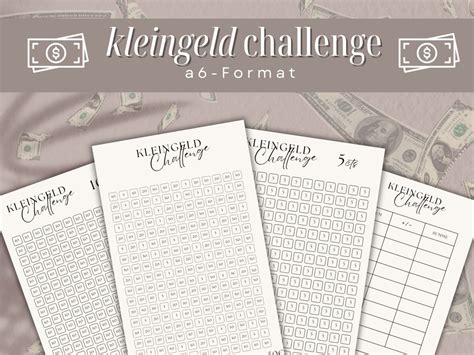 Kleingeld Challenge Small Change Savings Challenges Mediterranean