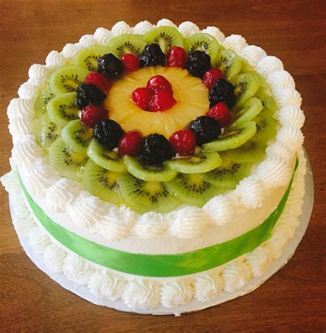 Kiwi Mix Fruit Cake Cake Farm